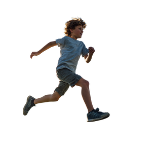 Running Boy V11 Vinyl Car Decal Sticker – Waterproof & UV-Resistant 6.826666666666667"