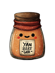 Little Salt Jar Vinyl Car Decal Sticker – Waterproof & UV-Resistant 8.213333333333333"