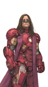 Ozzy As Iron Man Vinyl Car Decal Sticker – Waterproof & UV-Resistant 9.706666666666667"