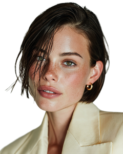 Fashion Portrait Woman V7 Vinyl Car Decal Sticker – Waterproof & UV-Resistant 8.0"