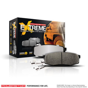 Power Stop Z36 Extreme Brake Pads | D1411 FMSI | Carbon Fiber Ceramic | Set Of 4