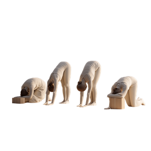 Yoga Poses Vinyl Car Decal Sticker – Waterproof & UV-Resistant 3.4133333333333336"