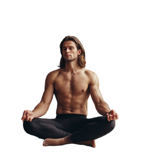 Meditating Yogi V8 Vinyl Car Decal Sticker – Waterproof & UV-Resistant 6.826666666666667"