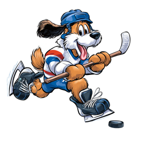 Cartoon Hockey Dog Vinyl Car Decal Sticker – Waterproof & UV-Resistant 3.4133333333333336" Cartoon Hockey Dog Vinyl Car Decal Sticker – Waterproof & UV-Resistant 3.4133333333333336"