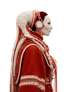 Cyberpunk Shaman V6 Vinyl Car Decal Sticker – Waterproof & UV-Resistant 8.213333333333333"
