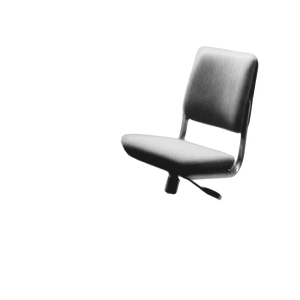 Discarded Desk Chair Vinyl Car Decal Sticker – Waterproof & UV-Resistant 3.4133333333333336"