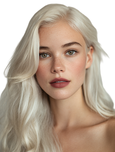 Platinum Blonde Portrait V19 Vinyl Car Decal Sticker – Waterproof & UV-Resistant 8.213333333333333"