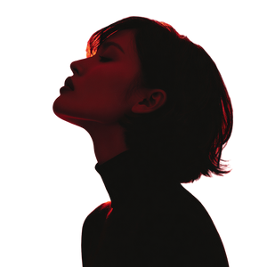 Asian Woman Silhouette V3 Vinyl Car Decal Sticker – Waterproof & UV-Resistant 3.4133333333333336"