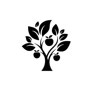 Minimalist Tree Logo V3 Vinyl Car Decal Sticker – Waterproof & UV-Resistant 3.4133333333333336"