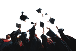 Happy Graduates Celebrating V3 Vinyl Car Decal Sticker – Waterproof & UV-Resistant 5.97333333333333