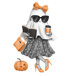 Stylish Kawaii Ghost Vinyl Car Decal Sticker – Waterproof & UV-Resistant 3.4133333333333336"