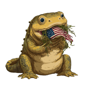 Giant Salamander Feast Vinyl Car Decal Sticker – Waterproof & UV-Resistant 3.4133333333333336"