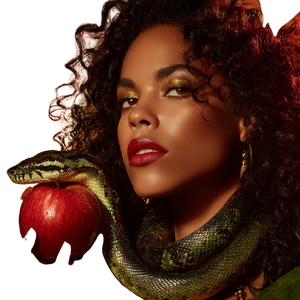 Enchanting Serpent Muse Vinyl Car Decal Sticker – Waterproof & UV-Resistant 3.4133333333333336"