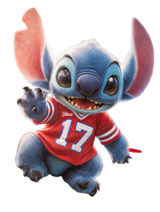 Mischievous Stitch Fan Vinyl Car Decal Sticker – Waterproof & UV-Resistant 8.213333333333333"