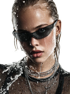 Futuristic Water Portrait Vinyl Car Decal Sticker – Waterproof & UV-Resistant 8.213333333333333"