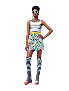 Surreal Fashion Model V20 Vinyl Car Decal Sticker – Waterproof & UV-Resistant 4.1066666666666665"