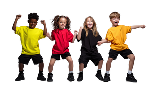 Dancing Children Vinyl Car Decal Sticker – Waterproof & UV-Resistant 5.653333333333333"