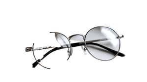 Minimalist Eyeglasses Flatlay Vinyl Car Decal Sticker – Waterproof & UV-Resistant 5.4