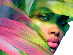 Vibrant Fashion Muse Vinyl Car Decal Sticker – Waterproof & UV-Resistant 3.0933333333333333"