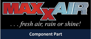 MaxxAir Ventilation Solutions Roof Vent Control Circuit Board 10C21276K For Use With Maxxair 00-04500K/00-07000K/00-07500K Roof Vents; Manual Lift; WIth Reversible Air Flow Function