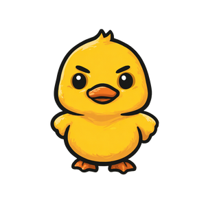 Pirate Rubber Duck V2 Vinyl Car Decal Sticker – Waterproof & UV-Resistant 3.4133333333333336"