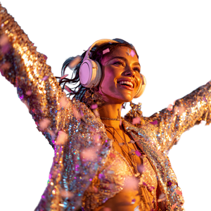 Disco Dancer Pose Vinyl Car Decal Sticker – Waterproof & UV-Resistant 6.826666666666667"