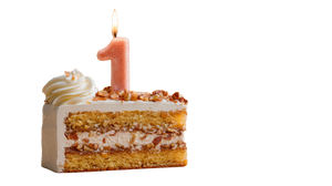 Birthday Cake Slice V4 Vinyl Car Decal Sticker – Waterproof & UV-Resistant 5.4
