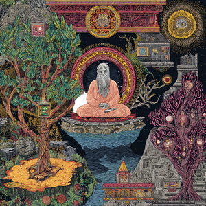 Mystical Meditating Figure Vinyl Car Decal Sticker – Waterproof & UV-Resistant 3.4133333333333336"