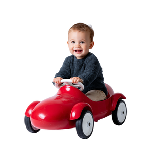 Happy Toddler Racing Vinyl Car Decal Sticker – Waterproof & UV-Resistant 3.4133333333333336"