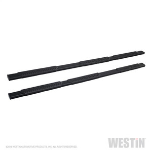 Upgrade Truck with Westin R5 Nerf Bars | Stylish Wheel-to-Wheel Design | 5" Straight Oval Step | Black Aluminum Upgrade Truck with Westin R5 Nerf Bars | Stylish Wheel-to-Wheel Design | 5" Straight Oval Step | Black Aluminum