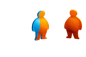 Weight Loss Contrast V2 Vinyl Car Decal Sticker – Waterproof & UV-Resistant 5.97333333333333