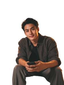 Confident Young Man V77 Vinyl Car Decal Sticker – Waterproof & UV-Resistant 4.1066666666666665"