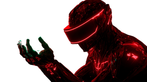 Tron Vr Warrior Vinyl Car Decal Sticker – Waterproof & UV-Resistant 5.4