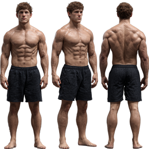 Muscular Handball Player Vinyl Car Decal Sticker – Waterproof & UV-Resistant 3.4133333333333336"