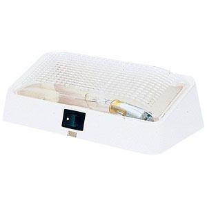 Enhance Your Porch with Peterson Mfg. Incandescent Bulb Porch Light | Rectangular Housing | Clear Lens/Polar White Base