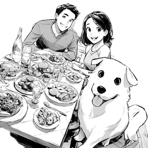 Lavish Dinner Invitation Vinyl Car Decal Sticker – Waterproof & UV-Resistant 3.4133333333333336"