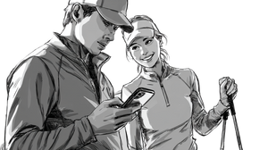 Golfer'S Surprise Call Vinyl Car Decal Sticker – Waterproof & UV-Resistant 2.72"