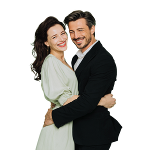 Happy Elegant Couple V2 Vinyl Car Decal Sticker – Waterproof & UV-Resistant 3.4133333333333336" Happy Elegant Couple V2 Vinyl Car Decal Sticker – Waterproof & UV-Resistant 3.4133333333333336"