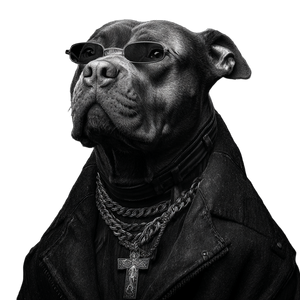Gangsta Pitbull Vinyl Car Decal Sticker – Waterproof & UV-Resistant 3.4133333333333336" Gangsta Pitbull Vinyl Car Decal Sticker – Waterproof & UV-Resistant 3.4133333333333336"