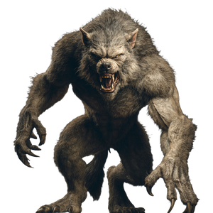 Angry Werewolf Growl Vinyl Car Decal Sticker – Waterproof & UV-Resistant 3.4133333333333336"