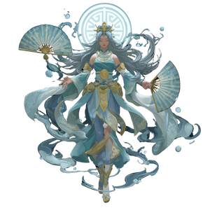 Warrior Priestess V5 Vinyl Car Decal Sticker – Waterproof & UV-Resistant 3.4133333333333336"