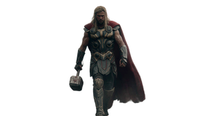 Thor On Battlefield Vinyl Car Decal Sticker – Waterproof & UV-Resistant 2.72"