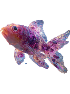 Crystal Koi Selfie Vinyl Car Decal Sticker – Waterproof & UV-Resistant 8.213333333333333"