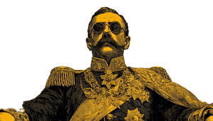 Megalomania Dictator Vinyl Car Decal Sticker – Waterproof & UV-Resistant 2.773333333333333