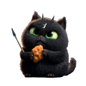 Infernal Cat Feast Vinyl Car Decal Sticker – Waterproof & UV-Resistant 3.4133333333333336" Infernal Cat Feast Vinyl Car Decal Sticker – Waterproof & UV-Resistant 3.4133333333333336"