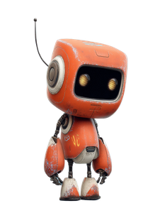 Cute Pixar Robot Vinyl Car Decal Sticker – Waterproof & UV-Resistant 8.213333333333333"