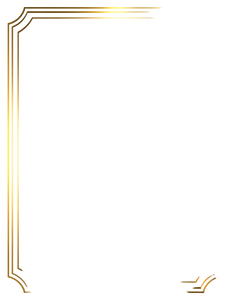 Golden Minimalist Frame Vinyl Car Decal Sticker – Waterproof & UV-Resistant 4.213333333333333"