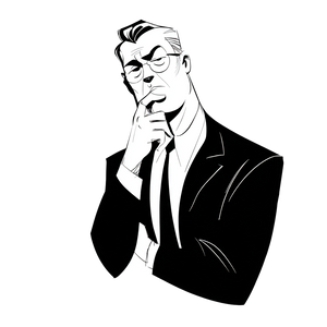 Thinking Character V3 Vinyl Car Decal Sticker – Waterproof & UV-Resistant 3.4133333333333336" Thinking Character V3 Vinyl Car Decal Sticker – Waterproof & UV-Resistant 3.4133333333333336"