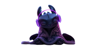 Sleeping Toothless Dream Vinyl Car Decal Sticker – Waterproof & UV-Resistant 2.72"