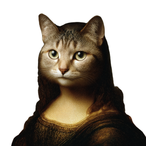 Cat Mona Lisa V2 Vinyl Car Decal Sticker – Waterproof & UV-Resistant 3.4133333333333336" Cat Mona Lisa V2 Vinyl Car Decal Sticker – Waterproof & UV-Resistant 3.4133333333333336"